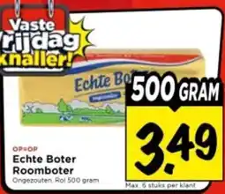 Vomar Voordeelmarkt Echte Boter Roomboter aanbieding