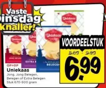 Vomar Voordeelmarkt Uniekaas aanbieding