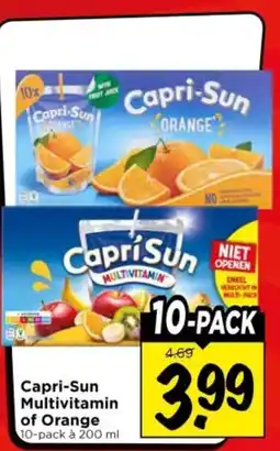 Vomar Voordeelmarkt Capri-Sun Multivitamin of Orange aanbieding