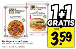 Vomar Voordeelmarkt De Vegetarische Slager aanbieding