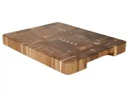 Lidl SILVERCREST Acaciahouten hakblok, 40 x 32 cm, snijplank aanbieding