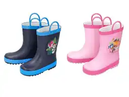 Lidl Kinder regenlaarzen Paw Patrol aanbieding