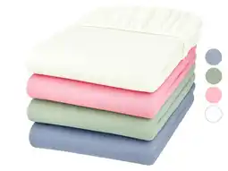 Lidl LIVARNO Jersey hoeslaken 90-100 x 200 cm aanbieding