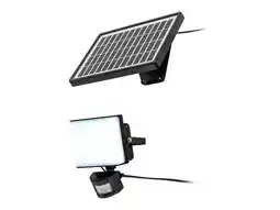 Lidl LIVARNO LED-buitenlamp met bewegingsmelder - op zonne-energie aanbieding