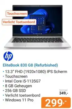 Hardware Expert hp EliteBook 830 G8 (Refurbished) aanbieding