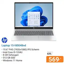 Hardware Expert hp Laptop 15-fd0048nd aanbieding