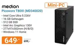 Hardware Expert medion Picoworx T80III (MD340020) aanbieding