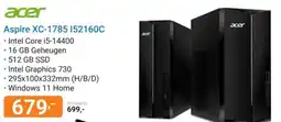 Hardware Expert Acer Aspire XC-1785 I52160C aanbieding