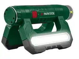 Lidl PARKSIDE Accu-LED-lamp 12 V zonder accu en lader aanbieding