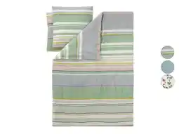 Lidl LIVARNO Seersucker dekbedovertrek 200 x 200 cm aanbieding