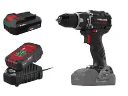 Lidl PARKSIDE PERFORMANCE Accu-schroefboormachine 20 V 60 Nm, met 2 accu's 2 Ah en acculader 2,4 A aanbieding