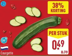 ALDI Courgette aanbieding