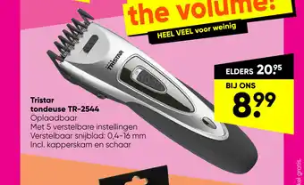 Big Bazar Tristar tondeuse TR-2544 aanbieding