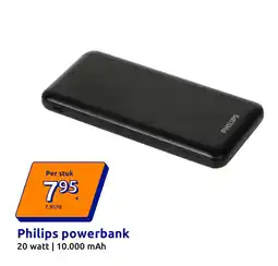 Action Philips Powerbank aanbieding