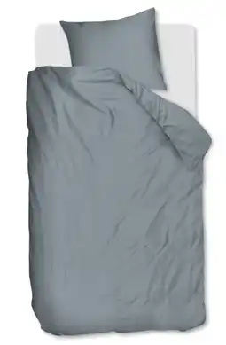 Wehkamp Beddinghouse lyocell dekbedovertrek 1-persoons blauw (140x220 cm) aanbieding