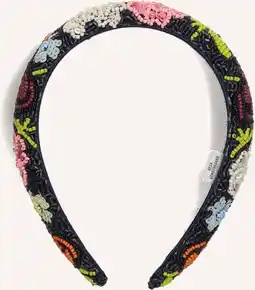 Wehkamp BECKSÖNDERGAARD Haaraccessoires Fleuriora Wide Beaded Hairbrace Multi aanbieding