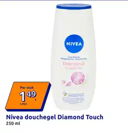 Action Nivea douchegel Diamond Touch aanbieding