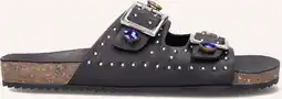 Wehkamp Wysh Slippers Josephine Zwart aanbieding