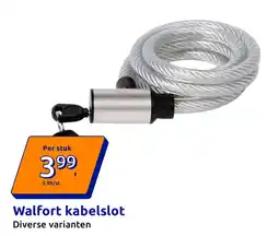 Action Walfort Kabelslot aanbieding