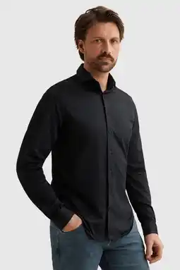 Wehkamp Vanguard regular casual overhemd donkerblauw aanbieding