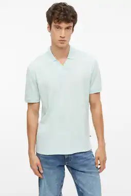 Wehkamp s.Oliver regular fit polo - lichtblauw aanbieding