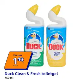 Action Duck Clean & Fresh Toiletgel aanbieding