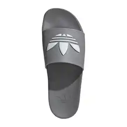 Wehkamp adidas Originals Adilette OG badslippers grijs/wit aanbieding