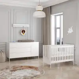 Wehkamp Born Lucky Babykamer Santiago Wit XL 2-Delig aanbieding