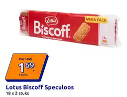 Action Lotus Biscoff Speculoos aanbieding