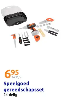 Action Speelgoed Gereedschapsset aanbieding