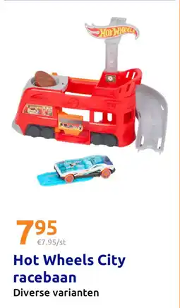 Action Hot Wheels City Racebaan aanbieding