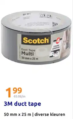 Action 3M Duct Tape aanbieding