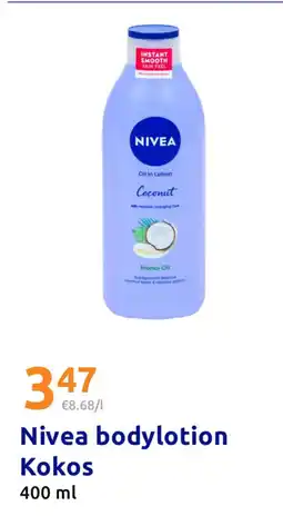 Action Nivea Bodylotion Kokos aanbieding