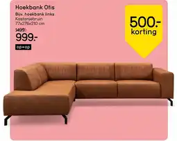 Leen Bakker Hoekbank Otis aanbieding