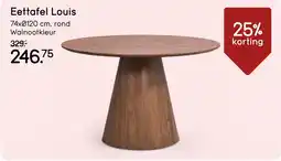 Leen Bakker Eettafel Louis aanbieding