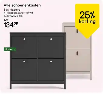 Leen Bakker Alle Schoenenkasten aanbieding