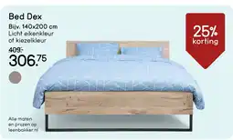 Leen Bakker Bed Dex aanbieding
