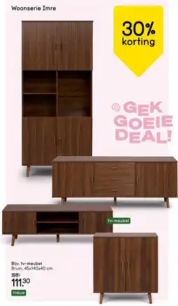Leen Bakker Woonserie Imre aanbieding