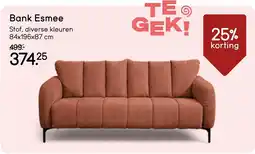 Leen Bakker Bank Esme aanbieding