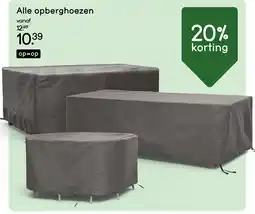 Leen Bakker Alle Opberghoezen aanbieding
