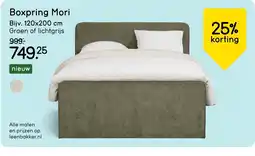Leen Bakker Boxpring Mori aanbieding