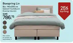 Leen Bakker Boxspring Liv aanbieding