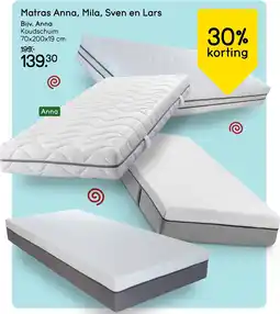 Leen Bakker Matras Anna, Mila, Sven en Lars aanbieding