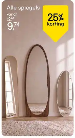 Leen Bakker Alle Spiegels aanbieding