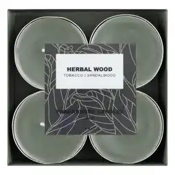 Albert Heijn AH Maxi geurtheelichten herbal wood aanbieding