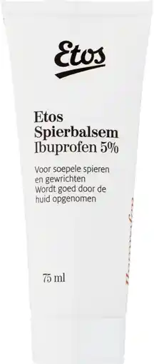Albert Heijn Etos Spierbalsem ibuprofen 5% aanbieding