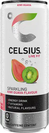 PLUS Celsius Kiwi guava aanbieding