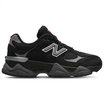 Foot Locker New Balance 9060 Kindersneakers - Zwart - Maat 36 - Leer aanbieding
