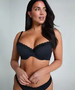 Hunkemoller Hunkemöller Voorgevormde beugel bh Lola Zwart aanbieding