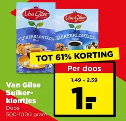 PLUS Van Gilse Suikerklontjes aanbieding